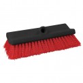 Bi-Level Floor Scrub Brush with squeegee