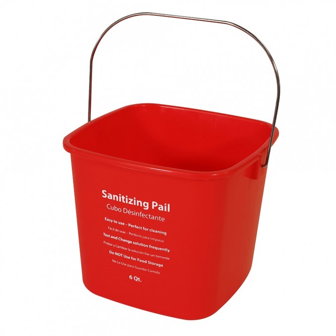 6 Quart Cleaning and Sanitizing Pail