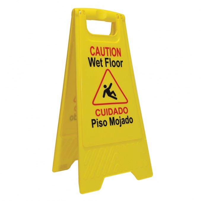 Floor Safety Sign