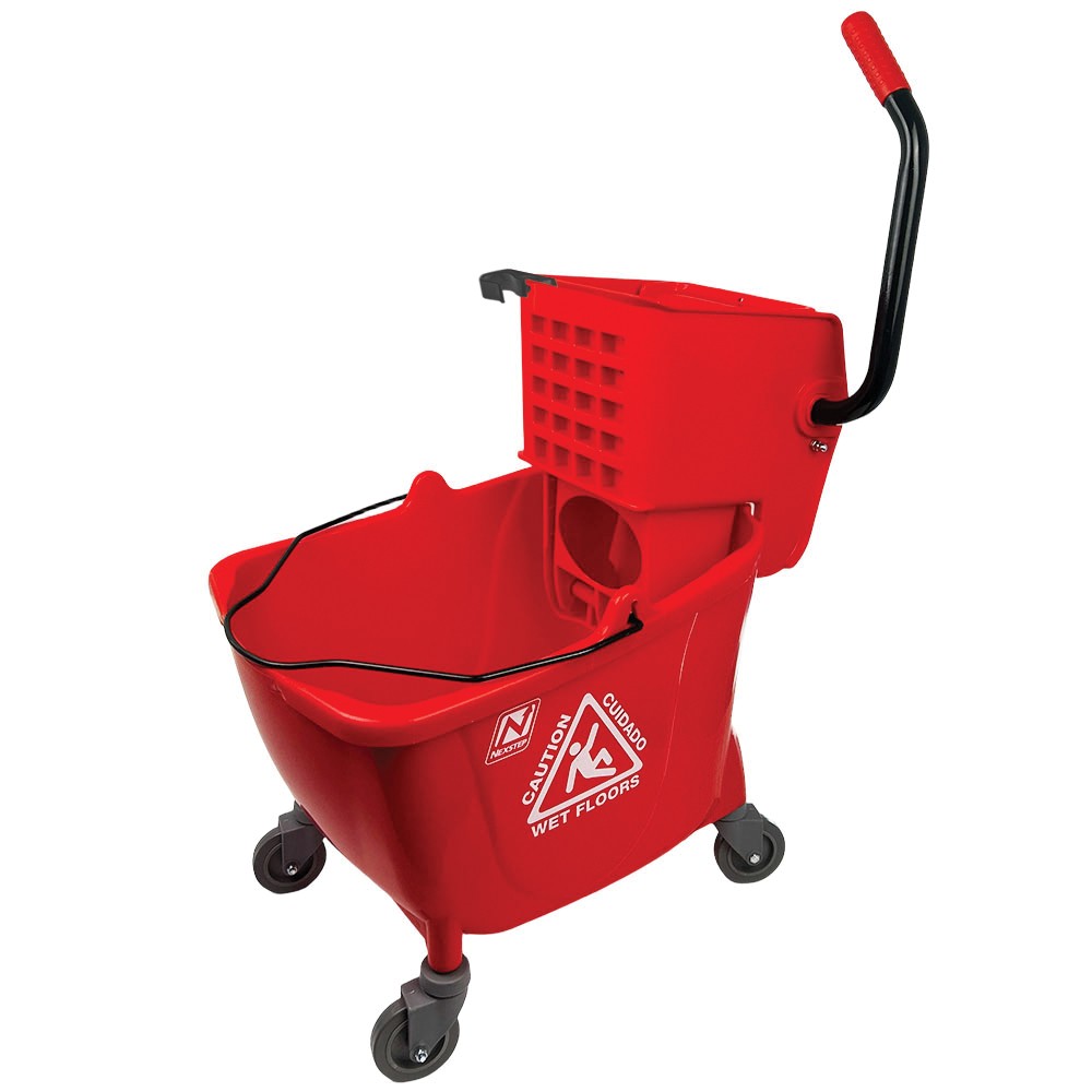 MaxiRough® Mop Buckets & Wringers -Red
